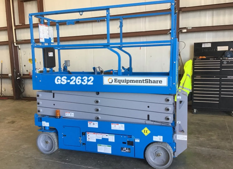 2019 Genie GS-2632 Folding Rails, Swing Gate, EE Rated