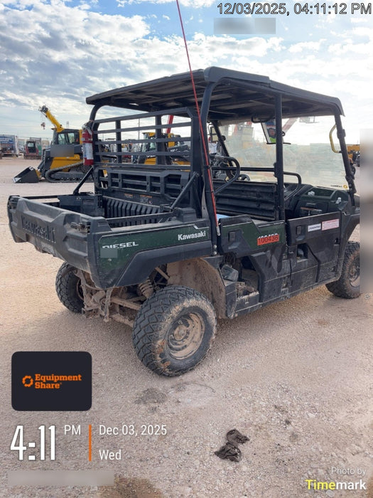 Kawasaki KAF1000BKF Diesel, 6-Seater, Canopy