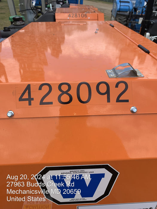 2024 Wanco WLTT-4MM4K Diesel, Deep Sea Controller, Shore Power Plug, Auto Start, (4) 350W LED Floodlights, 4kW Generator, 60 Gal Fuel Tank, 2" Ball, T3