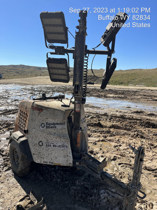 2023 Generac MLT2 Diesel, Flex Switch 120V Input, Powerzone Controller, (4) 320W LED Lights, 4kW Generator, 39.9 Gal Fuel Tank, 2" Ball, T3