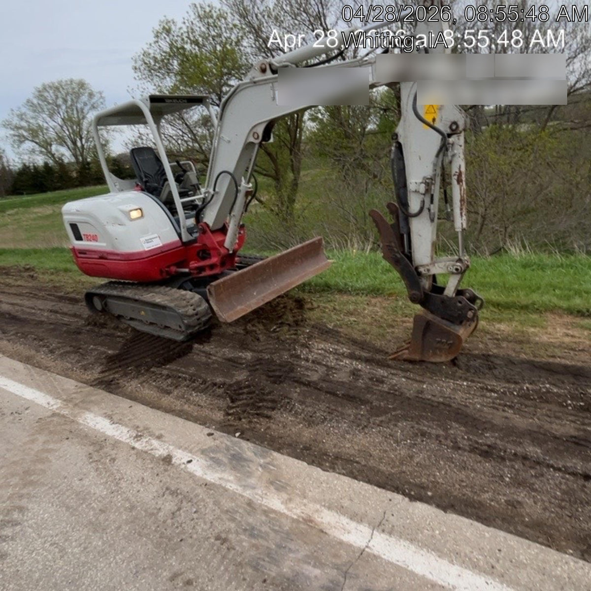 2019 TAKEUCHI TB240
