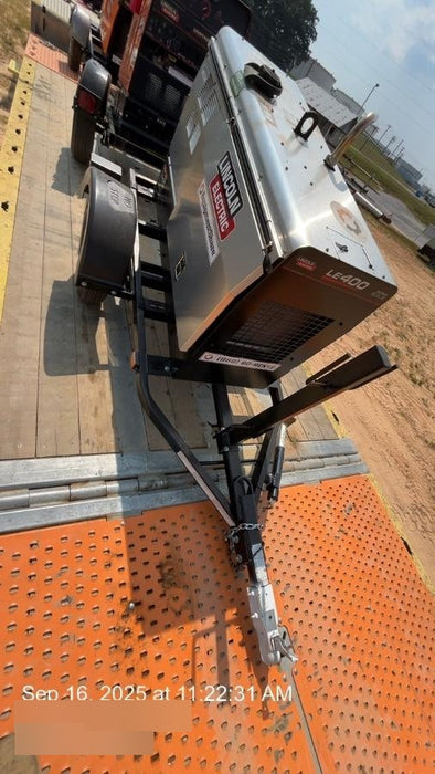 2024 Lincoln Electric LE400 Kubota V1505, Trlr, Cable Rack, Light Kit, ES Decals, T3