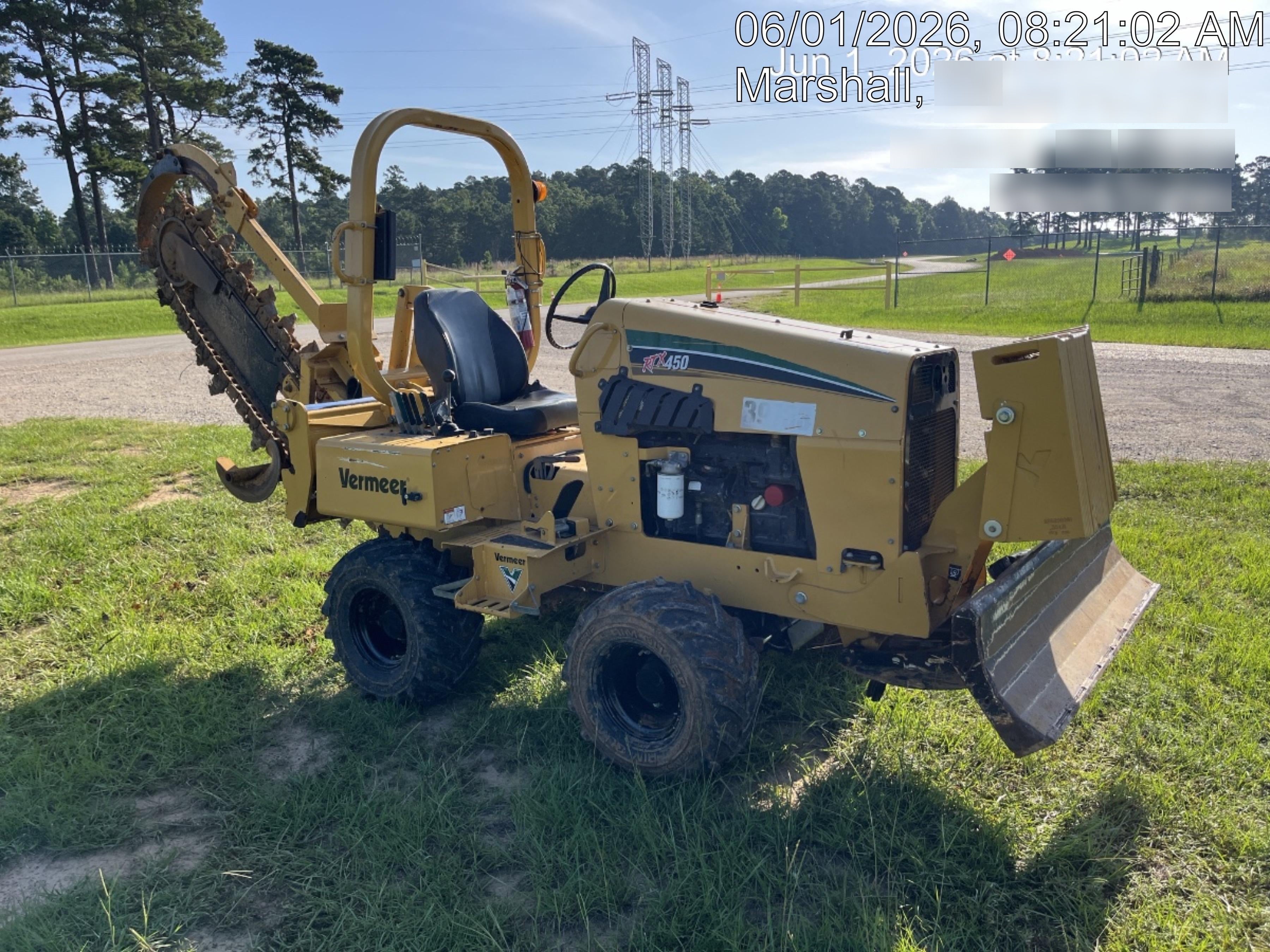 2019 VERMEER RTX450