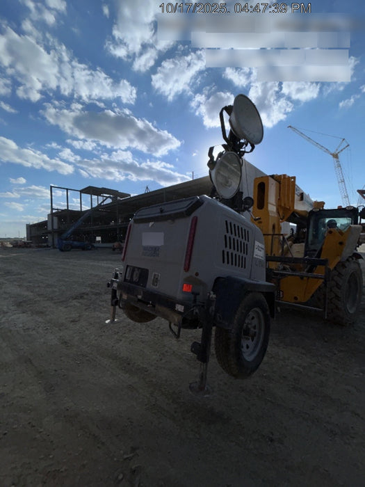 2019 Wacker Neuson LTV6L-MH Wacker Neuson LTV6L Mobile Light Tower w/Fuel Level Sensor Installed