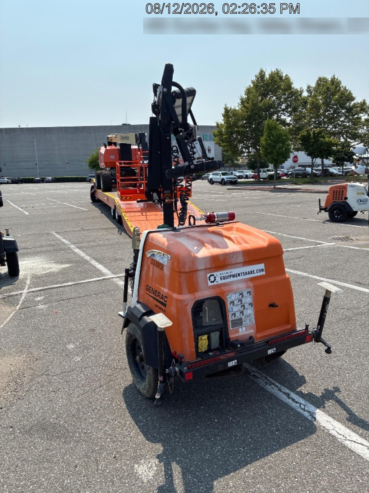 2023 Generac MLT2 Diesel, Flex Switch 120V Input, Powerzone Controller, (4) 320W LED Lights, 4kW Generator, 39.9 Gal Fuel Tank, 2" Ball, T3