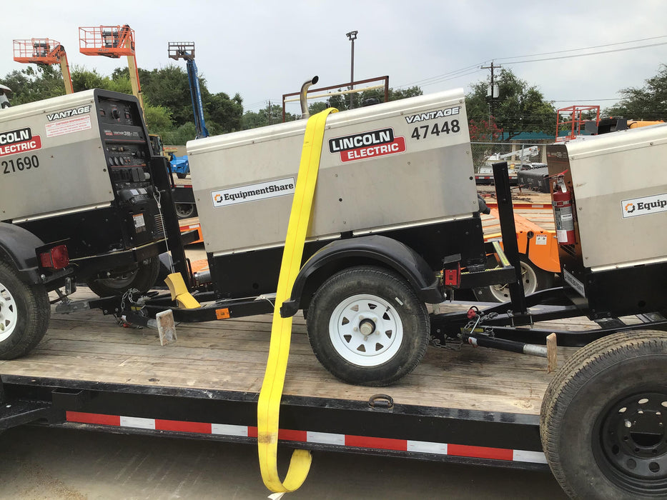 2019 Lincoln Electric Vantage 322 Ready-Pak 3, Two Wheel Trailer, Fender and Light Kit, Cable Rack