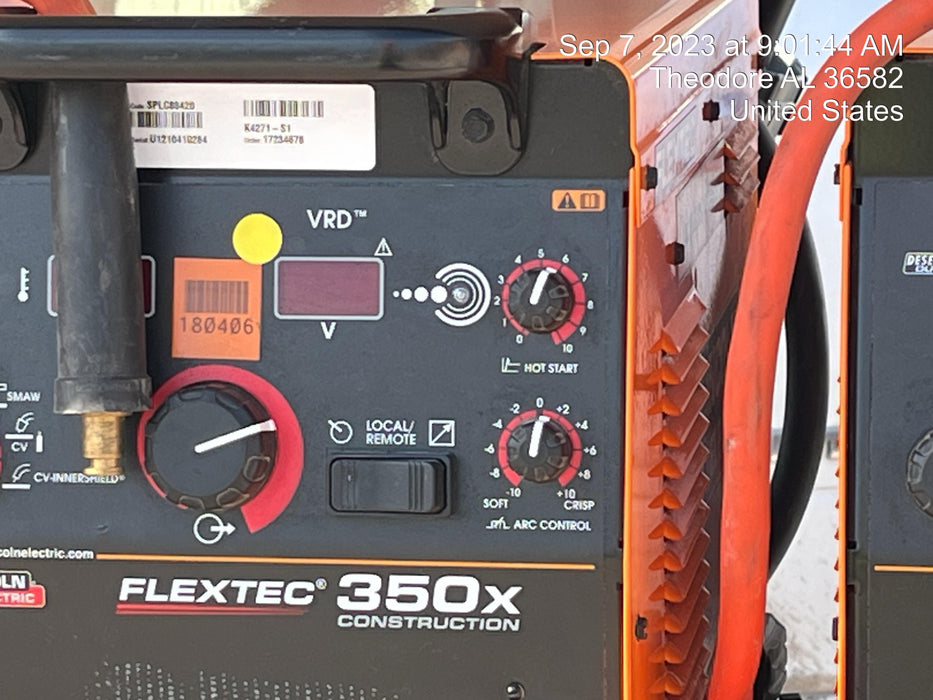 2021 LINCOLN ELECTRIC FLEXTEC 350X