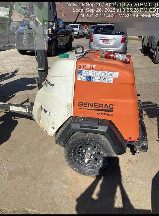 2024 Generac MLT2 Diesel, Flex Switch 120V Input, Powerzone Controller, 
(4) 320W LED Lights, 4kW Generator, 39.9 Gal Fuel Tank, 2" Ball, T3