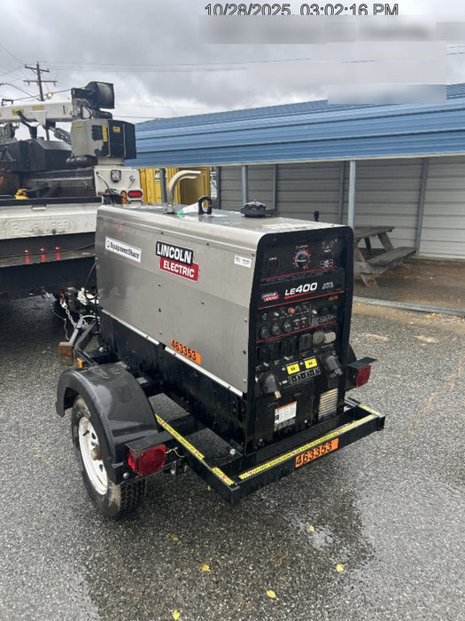 2024 Lincoln Electric LE400 Kubota V1505, Trlr, Cable Rack, Light Kit, ES Decals, T3