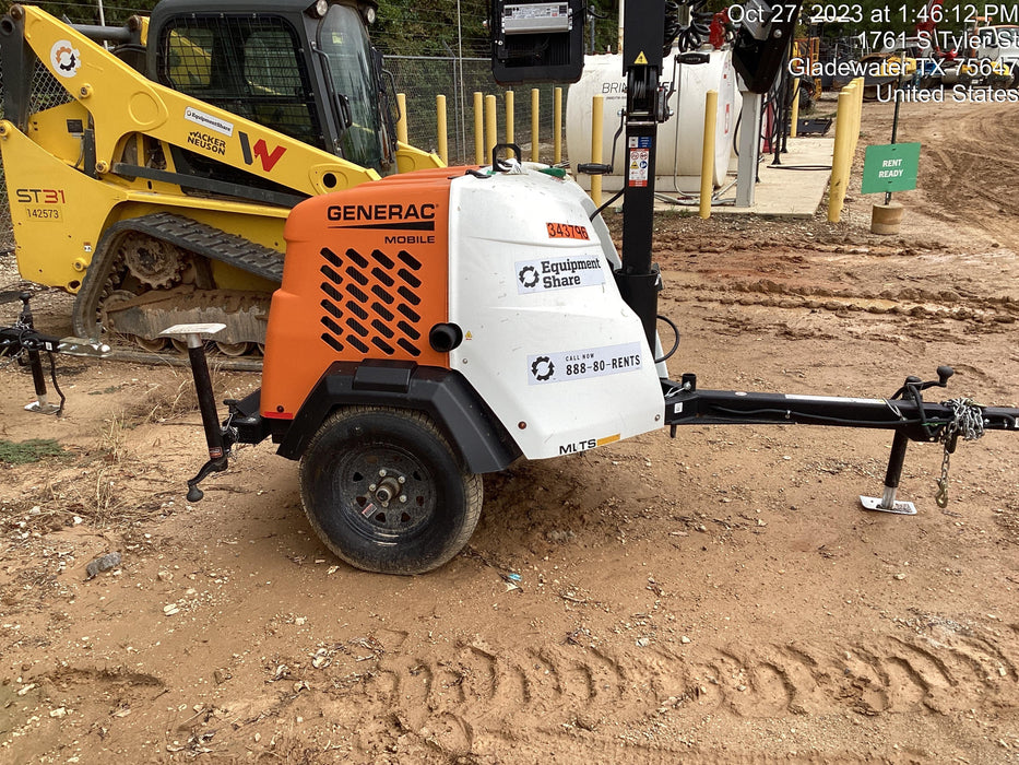 2023 Generac MLT2 Diesel, Flex Switch 120V Input, Powerzone Controller, (4) 320W LED Lights, 4kW Generator, 39.9 Gal Fuel Tank, 2" Ball, T3