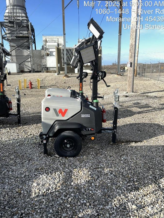 2024 Wacker Neuson LTT4 Diesel, Kohler KDW702, Deep Sea Controller, Auto Start, LED 320W, Bypass Outlet, T3