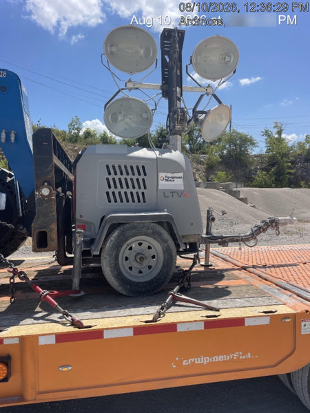 2019 Wacker Neuson LTV6L-MH Wacker Neuson LTV6L Mobile Light Tower w/Fuel Level Sensor Installed