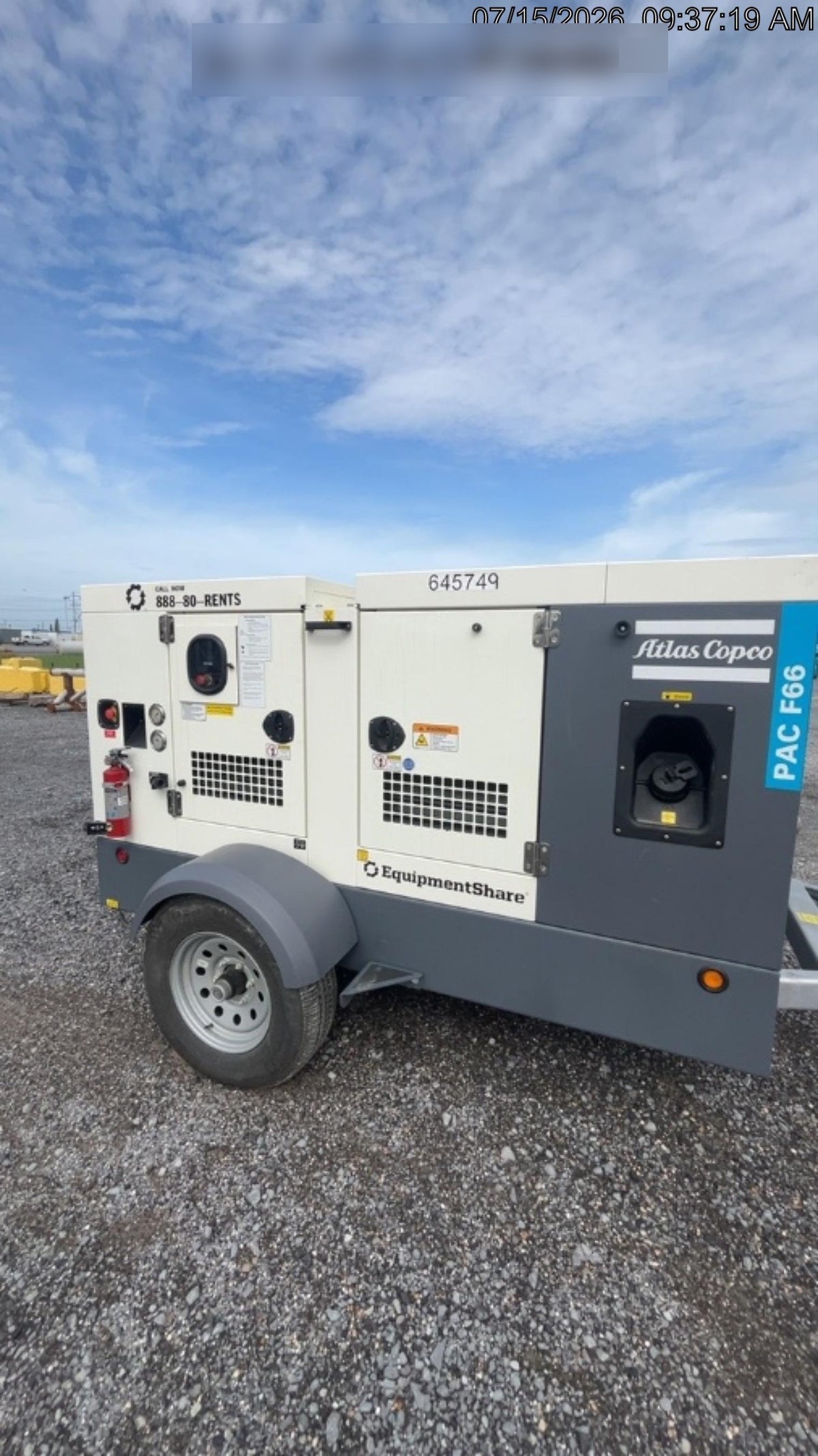 2026 ATLAS COPCO PAC F66 KD-S