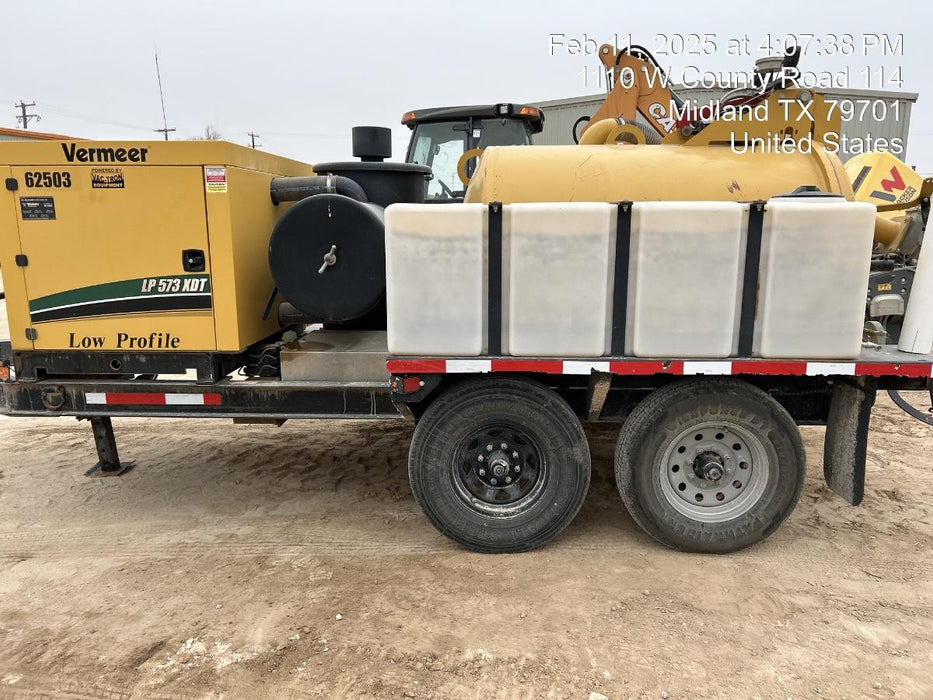 2019 Vac-Tron LP573XDT 24Hp Kohler Diesel, 500 Gal Debris Tank, 500 CFM Vacuum Pump, x2 100 Gal Water Tanks