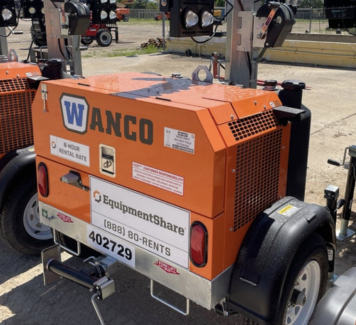 2024 Wanco WLTT-4MM4K Diesel, Deep Sea Controller, Shore Power Plug, Auto Start, (4) 350W LED Floodlights, 4kW Generator, 60 Gal Fuel Tank, 2" Ball, T3