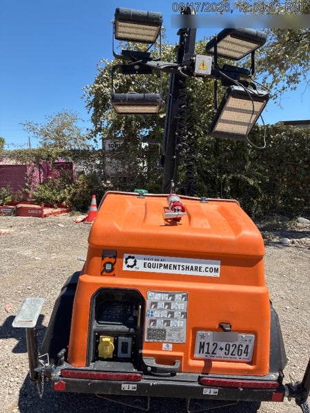 2023 Generac MLT2 Diesel, Flex Switch 120V Input, Powerzone Controller, (4) 320W LED Lights, 4kW Generator, 39.9 Gal Fuel Tank, 2" Ball, T3