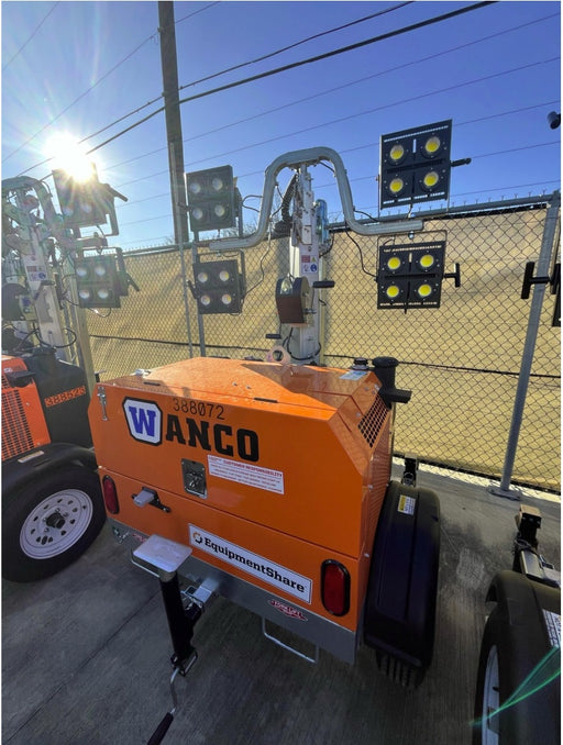 2024 Wanco WLTT-4MM4K Diesel, Deep Sea Controller, Shore Power Plug, Auto Start, (4) 350W LED Floodlights, 4kW Generator, 60 Gal Fuel Tank, 2" Ball, T3