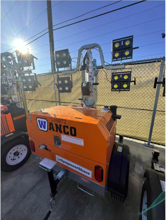 2024 Wanco WLTT-4MM4K Diesel, Deep Sea Controller, Shore Power Plug, Auto Start, (4) 350W LED Floodlights, 4kW Generator, 60 Gal Fuel Tank, 2" Ball, T3