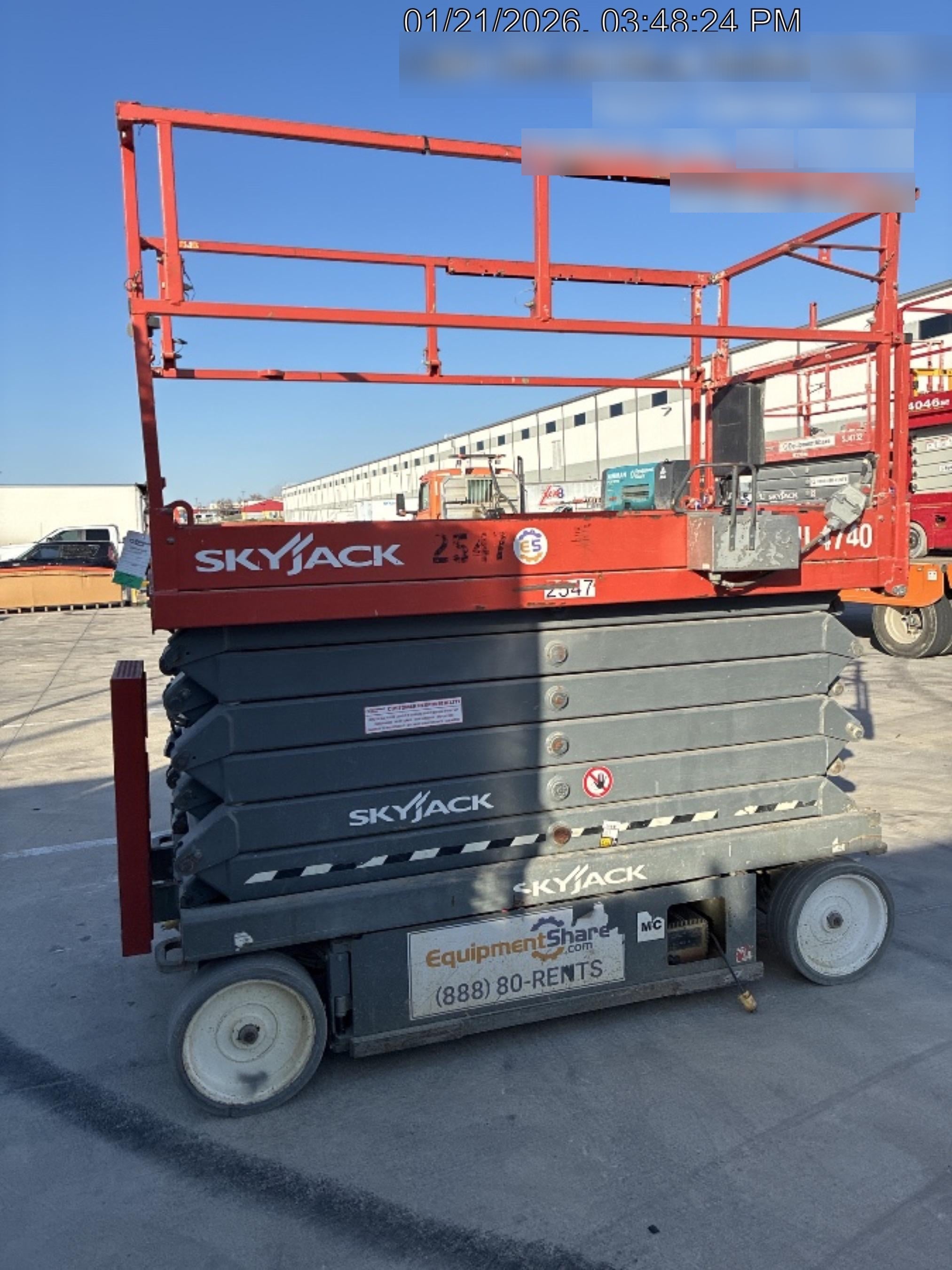 2016 SKYJACK SJIII-4740