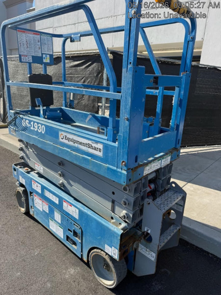 2019 Genie GS-1930 Half Height Swing Gate, 800W Inverter