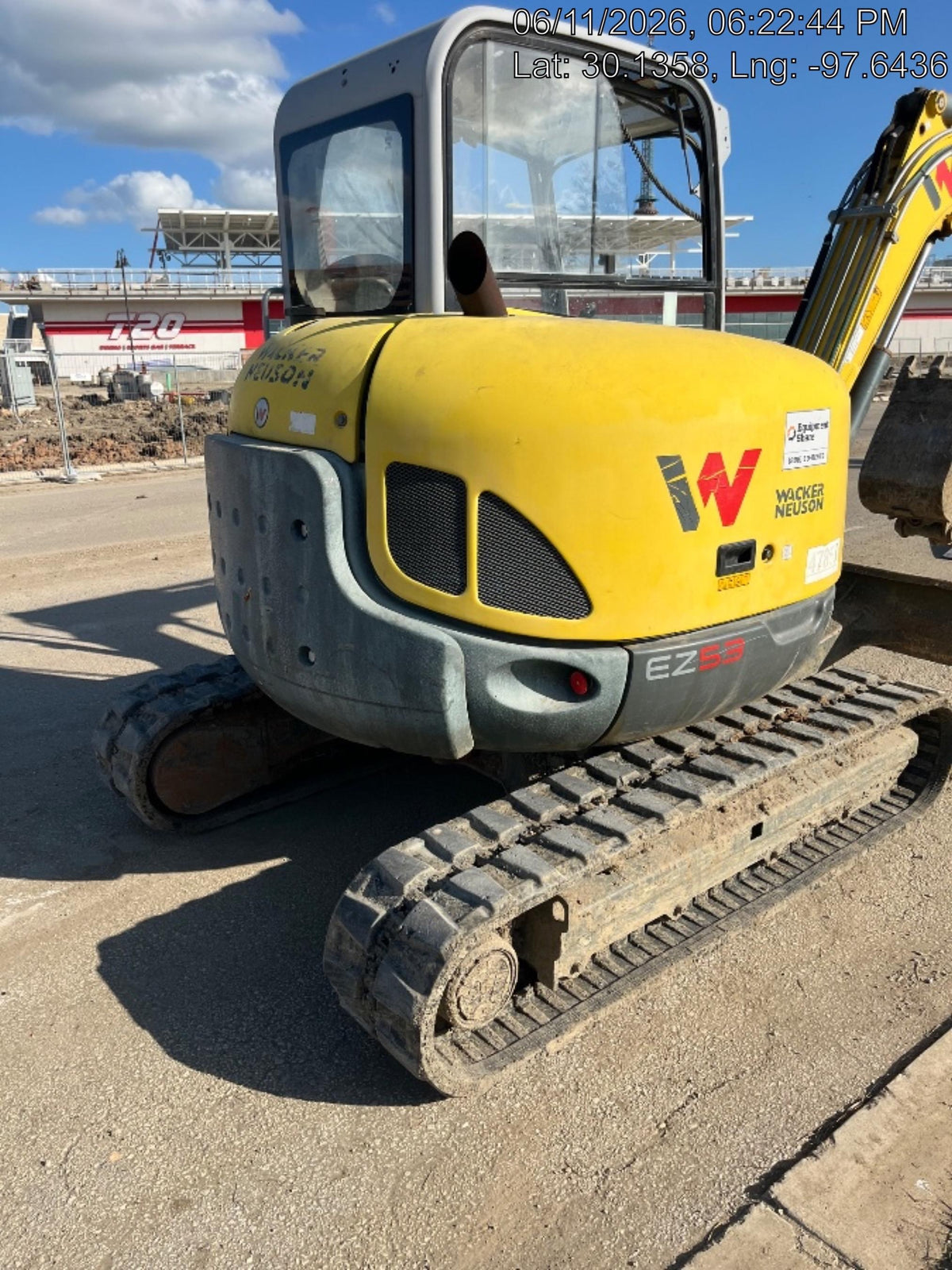 Wacker Neuson EZ53 EZ53-MX, Track, Cab, Bucket