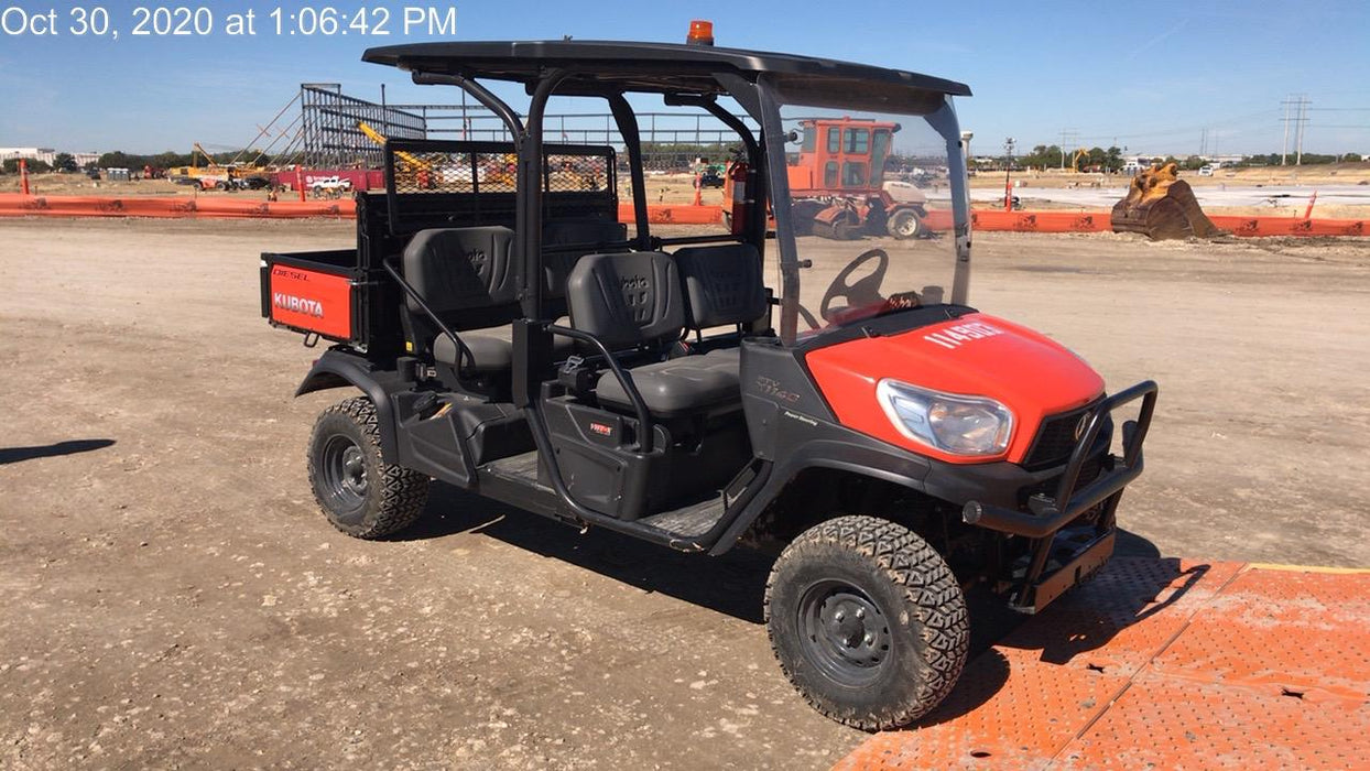 2020 Kubota RTV-X1140 CANOPY,STROBE,BACK UP ALARM,WINDSHIELD, FIRE EXT