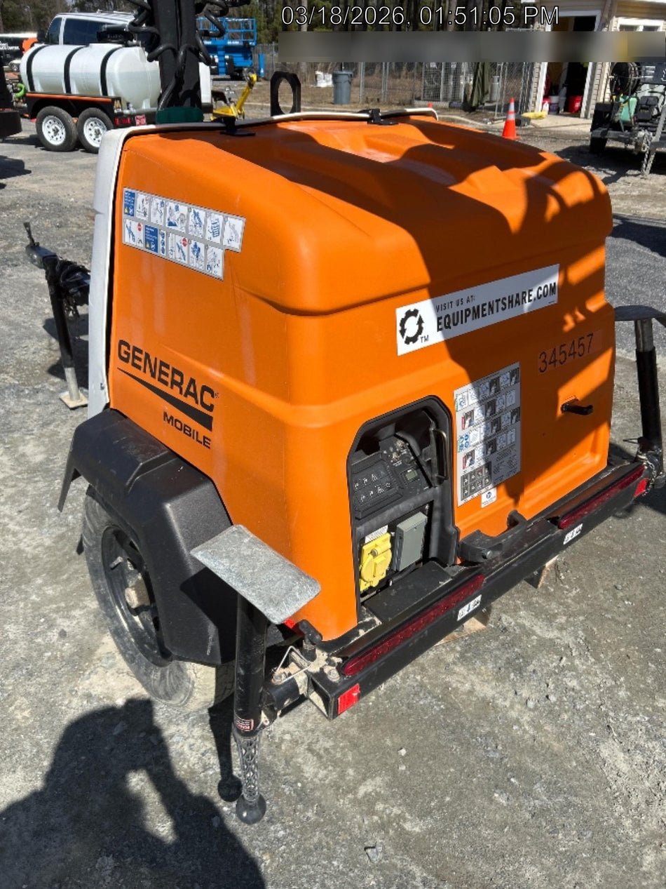 2023 Generac MLT2 Diesel, Flex Switch 120V Input, Powerzone Controller, (4) 320W LED Lights, 4kW Generator, 39.9 Gal Fuel Tank, 2" Ball, T3