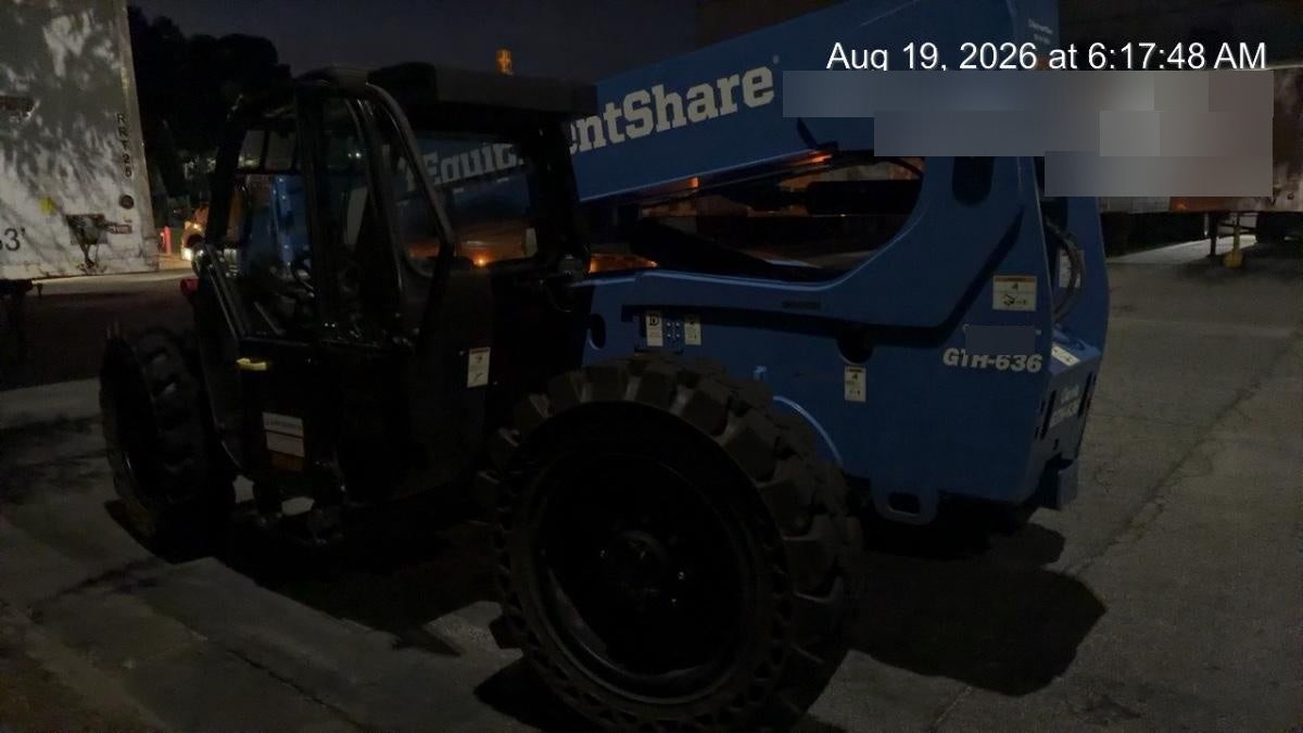 2024 Genie GTH-636 74Hp Dsl, Cab/Heat/Air, Sld Tires, LED WL, Bcn, L Hook, T3 + Access Control,