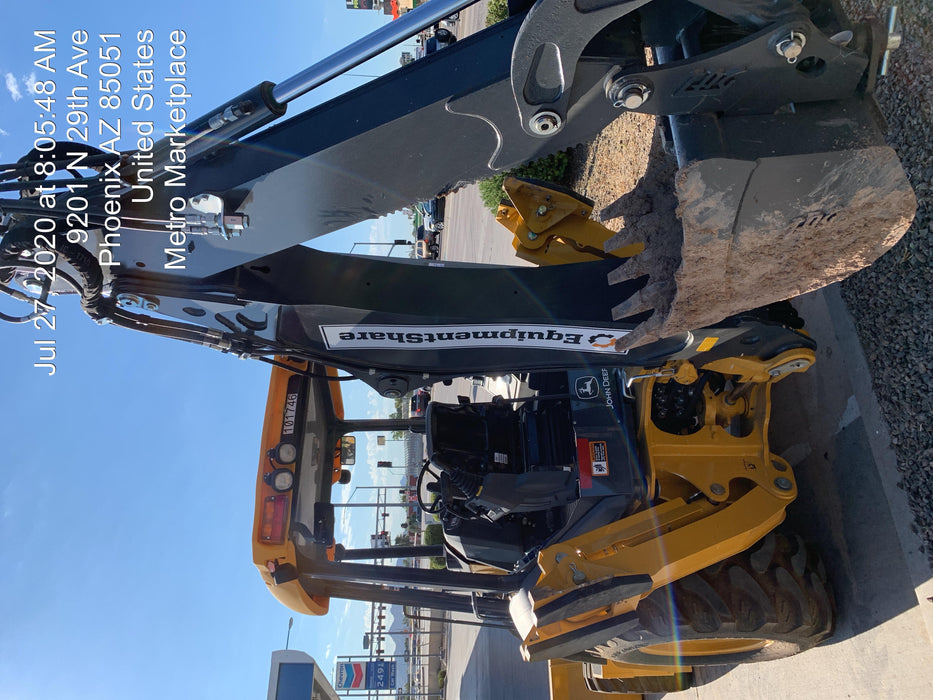 2020 John Deere 310LEP - Extendable Stick Canopy, 4WD, Extendable Stick, Pilot Controls, 2 Way Hydraulics, TAG Manual QC