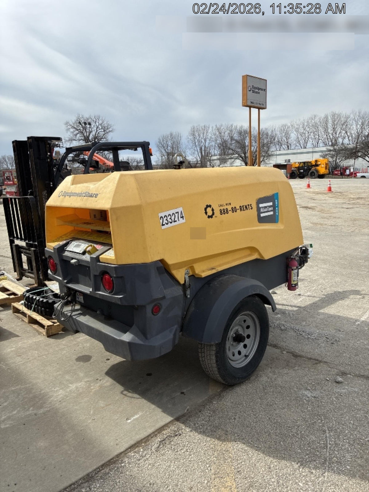 2022 ATLAS COPCO XAS188 CWK