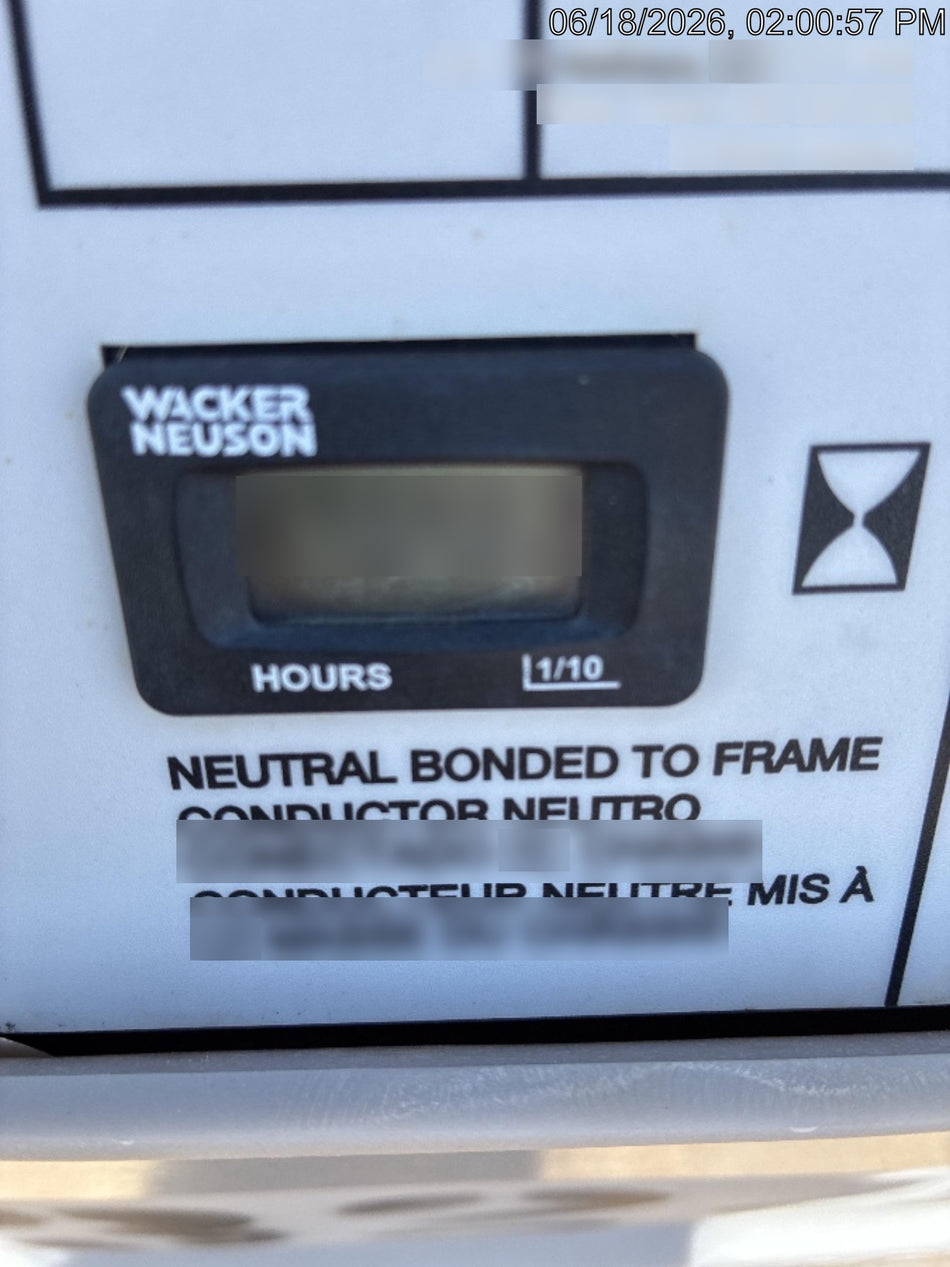 2019 Wacker Neuson LTV6L-MH Standard Options, ES Track Hardware, Fuel Level Sensor