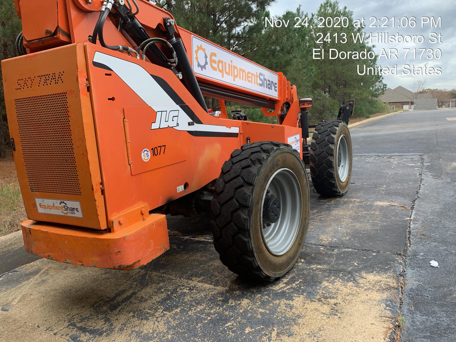 2020 Skytrak 10054 74 Hp, Cab/Heat/Air, FF Tires, Work Lights, Beacon, Aux Hydraulics, Back up Alarm, Lifting Eye, ES Decals