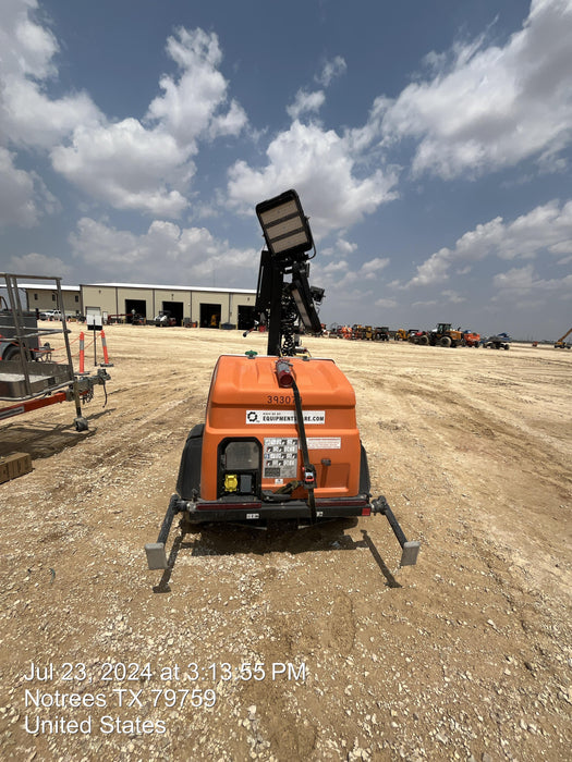 2024 Generac MLT2 Diesel, Flex Switch 120V Input, Powerzone Controller, 
(4) 320W LED Lights, 4kW Generator, 39.9 Gal Fuel Tank, 2" Ball, T3