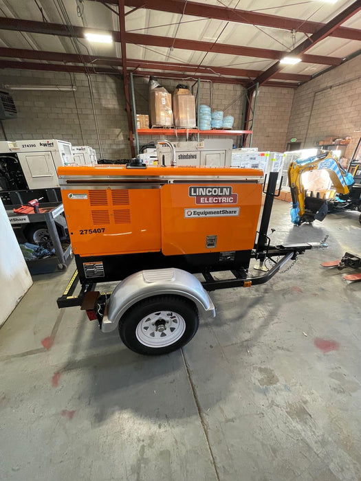 2022 Lincoln Electric LE400 Kubota V1505, Trlr, Cable Rack, Light Kit, ES Decals, T3