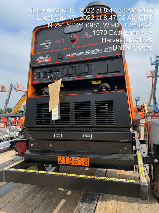 2022 Lincoln Electric Vantage 549X VANTAGE 549X READY-PAK 3
