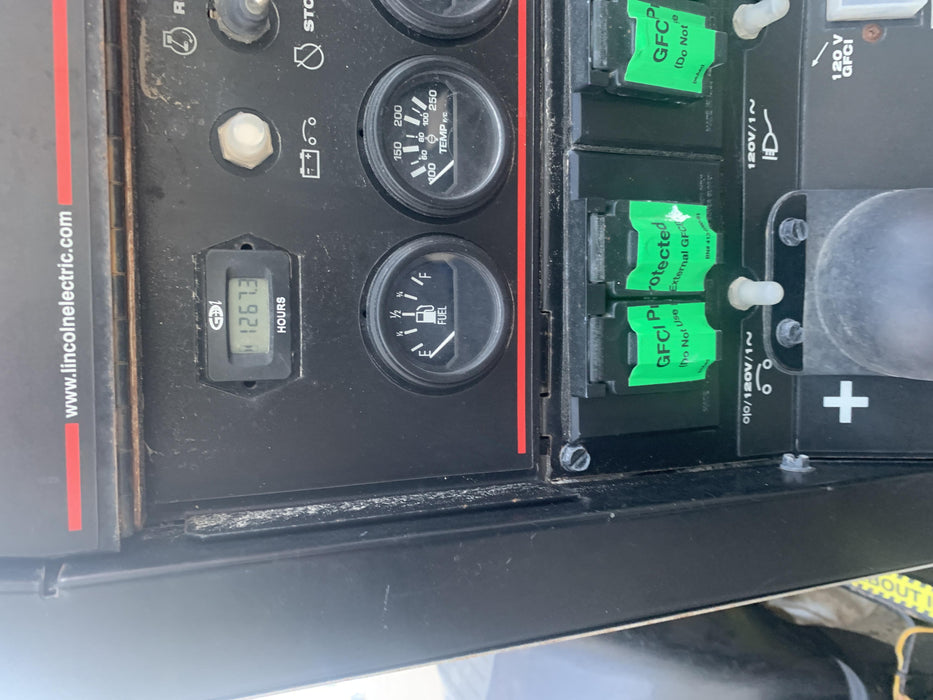 2019 Lincoln Electric Vantage 322 Welder Ready-Pak 3, Two wheel trailer, Fender and Light kit, Cable Rack