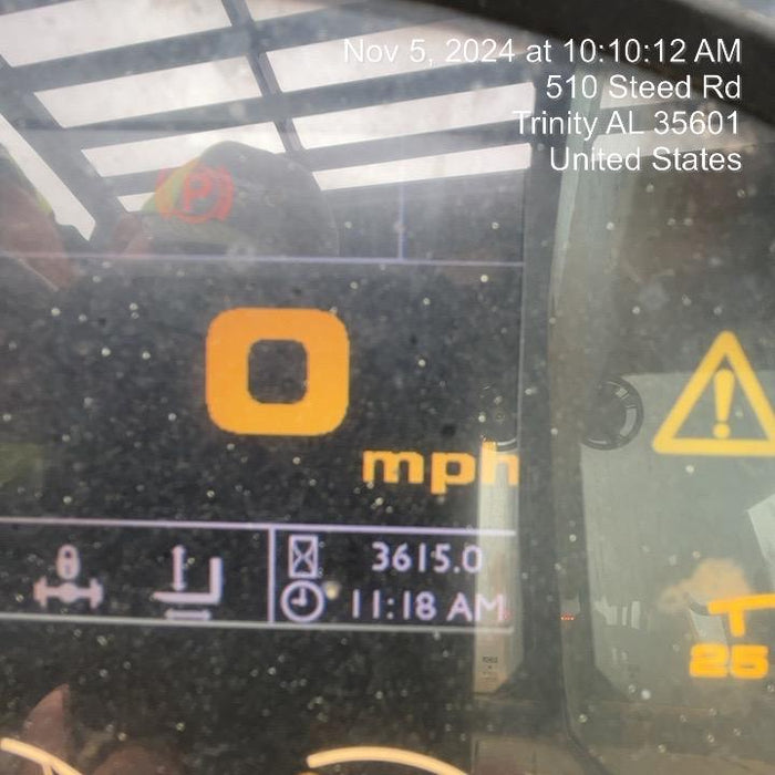 2019 JCB 510-56 Canopy, 74 HP, Solid Tires, STD Worklight, Beacon, Aux Hydraulics, Lifting Eye, Back up Alarm w/66" Carriage/60" Forks