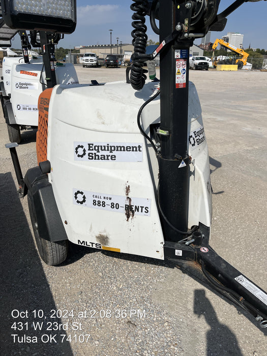 2024 Generac MLT2 Diesel, Flex Switch 120V Input, Powerzone Controller, 
(4) 320W LED Lights, 4kW Generator, 39.9 Gal Fuel Tank, 2" Ball, T3