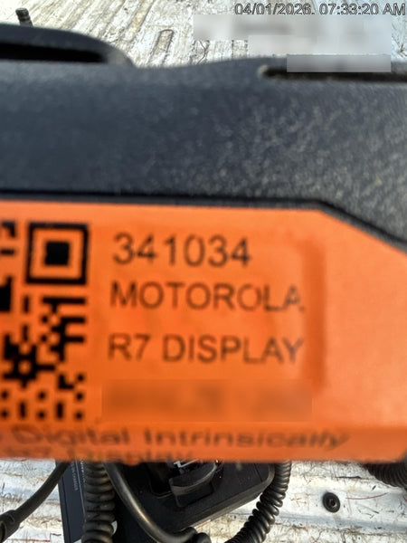 2023 MOTOROLA R7 DISPLAY