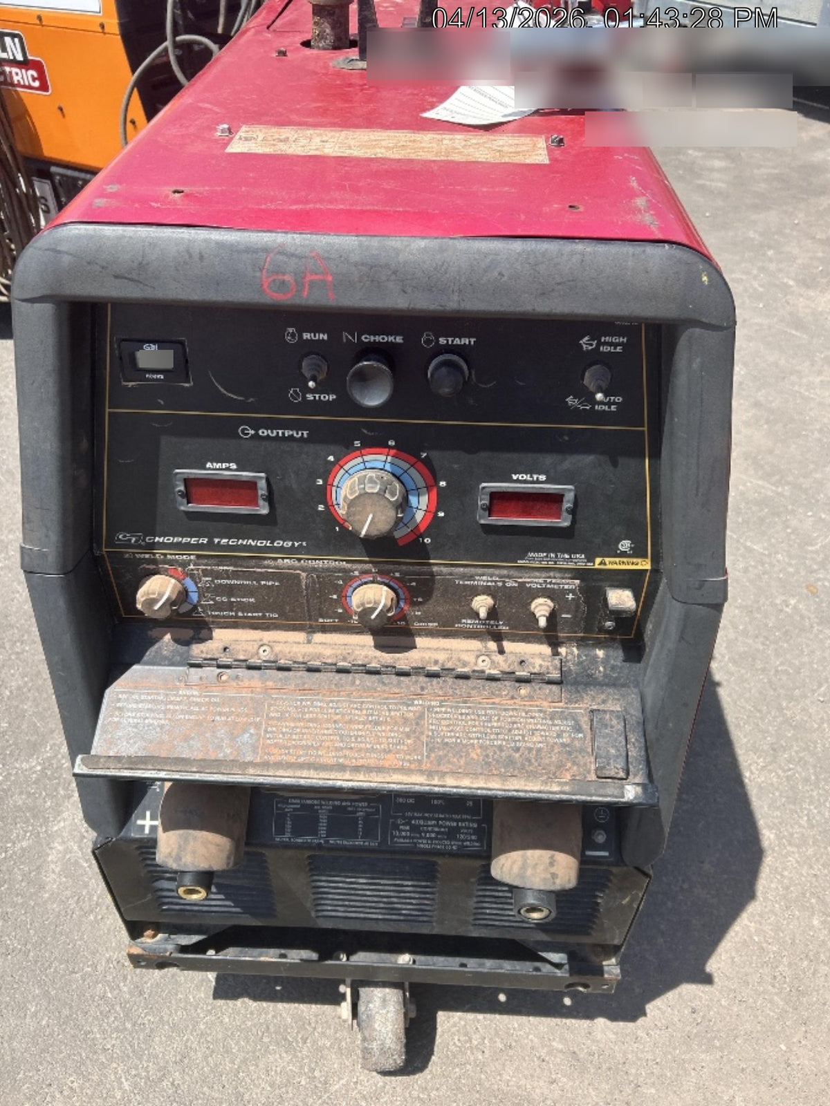 2020 Lincoln Electric Ranger 305 LPG Kohler Engine, One-Pak