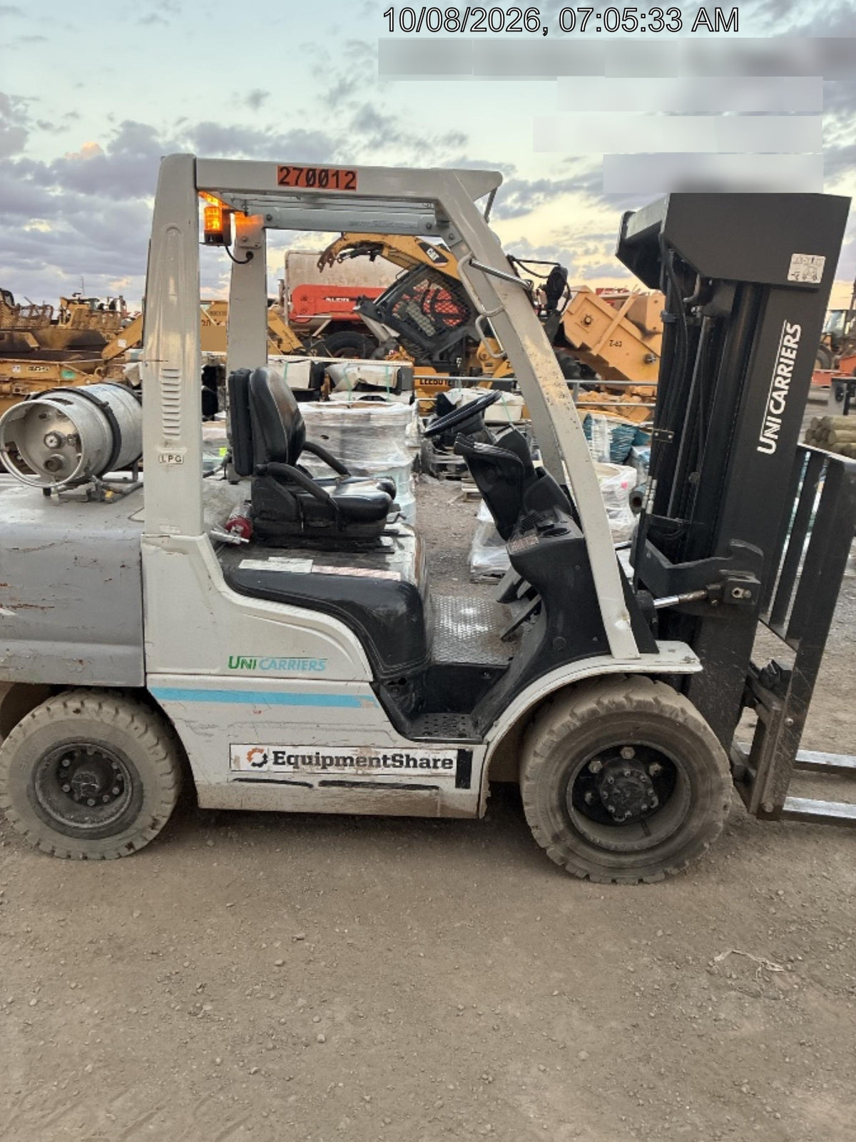 2022 UNICARRIER PF60DF QUAD