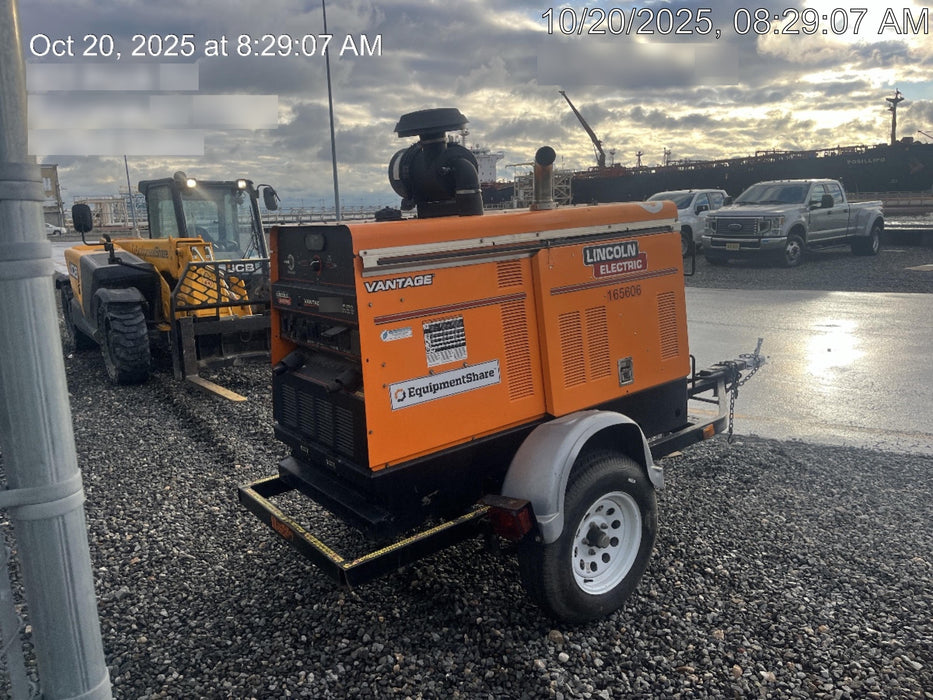 2021 Lincoln Electric Vantage 549X Ready Pak 3, ORANGE (includes trailer, cable rack, fender light kit)