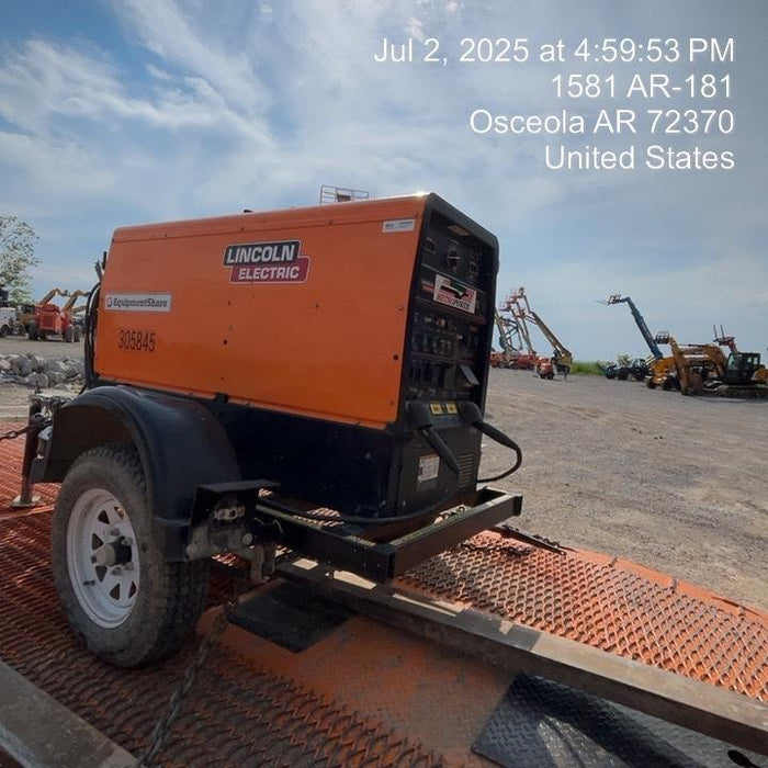 2023 Lincoln Electric LE400 Kubota V1505, Trlr, Cable Rack, Light Kit, ES Decals, T3