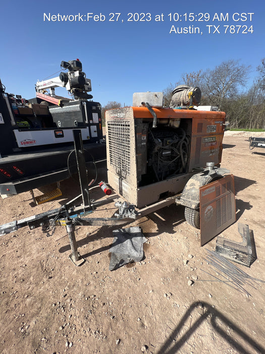 2021 Lincoln Electric Vantage 549X Ready Pak 3, ORANGE (includes trailer, cable rack, fender light kit)