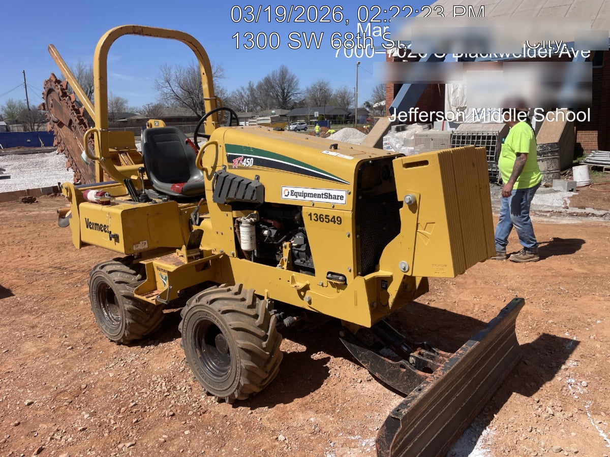 2021 VERMEER RTX450