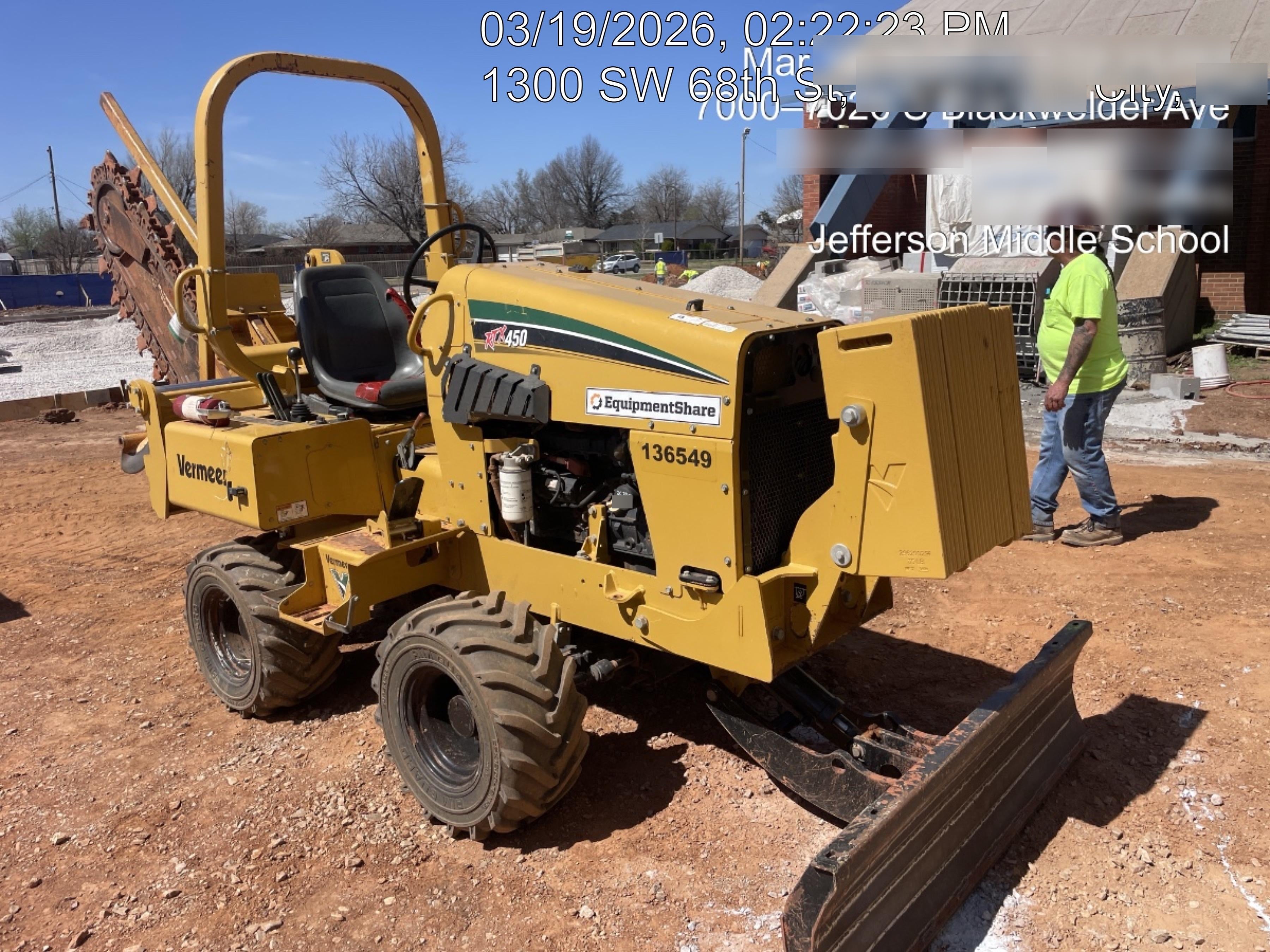 2021 VERMEER RTX450