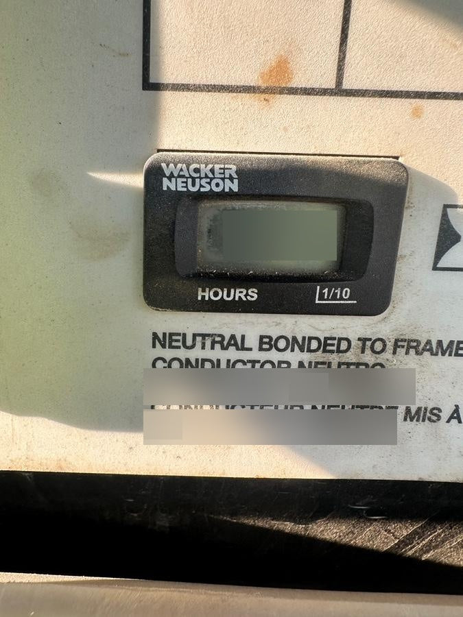 2019 Wacker Neuson LTV6L-MH Wacker Neuson LTV6L Mobile Light Tower w/Fuel Level Sensor Installed