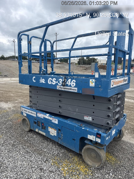 2018 Genie GS-3246 Genie GS-3246 w/Folding rails, Full height swing gate