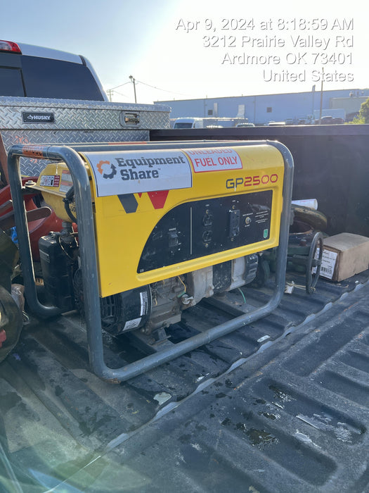 2021 WACKER NEUSON GP2500A