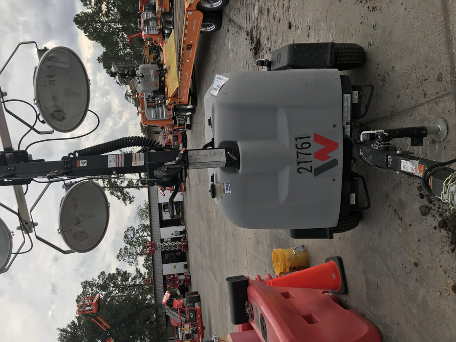 2019 Wacker Neuson LTV6L-MH Wacker Neuson LTV6L Mobile Light Tower w/Fuel Level Sensor Installed